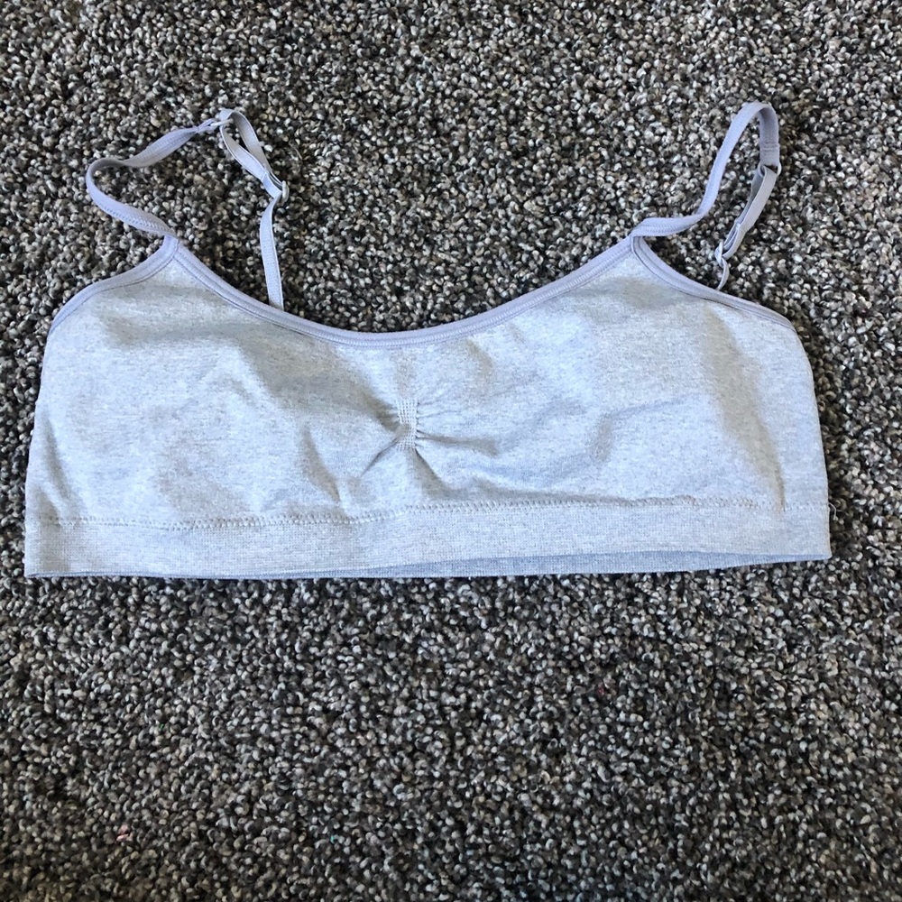Gray bra